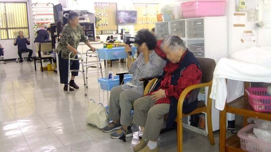 明るい共有スペース