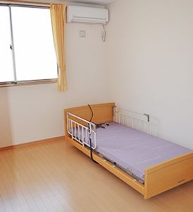 明るい部屋の居室