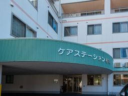 清潔感のあるエントランス