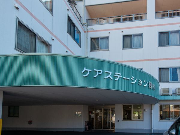 清潔感のあるエントランス