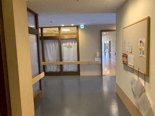 廊下にある掲示物