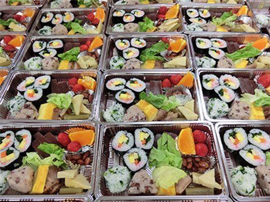 手作りのお弁当