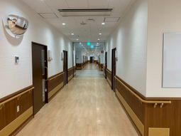長い廊下の様子