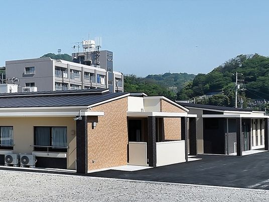 平屋の外観  