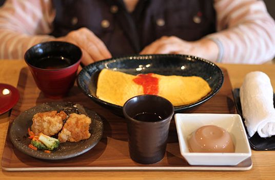 食事の様子