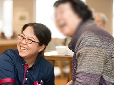 リビングで交流中