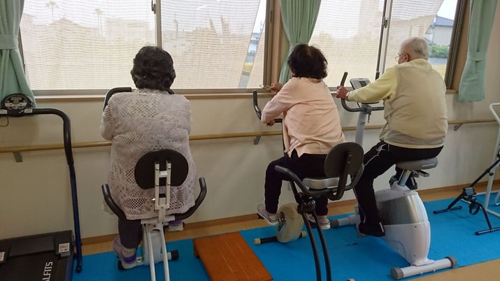 トレーニング中の様子