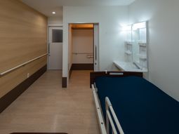 清潔な居室の空間