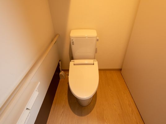 清潔なトイレスペース