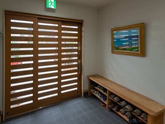 エントランスの静かな風景