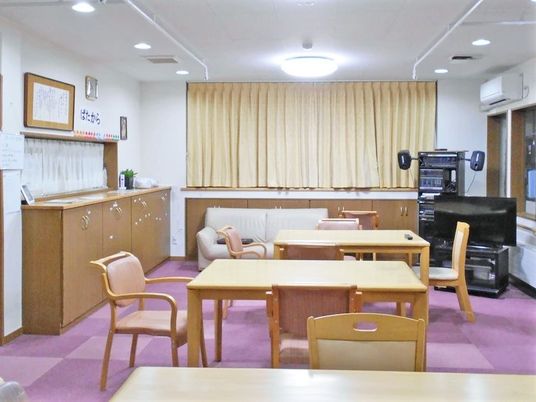 居心地の良い食堂空間