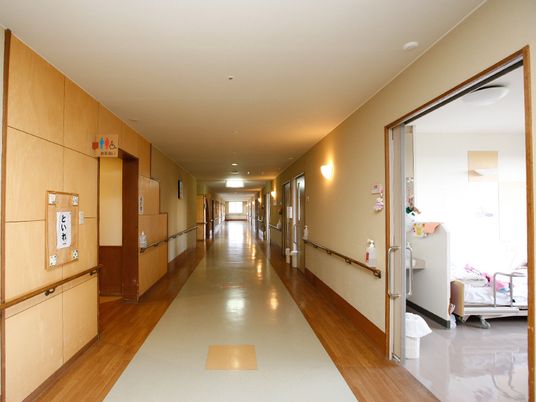長い廊下