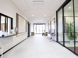清潔感のある廊下