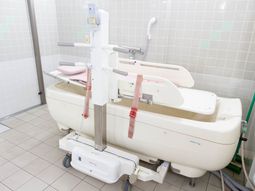 機能的な浴室設備