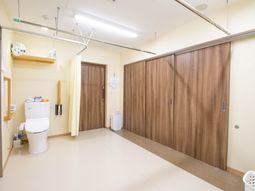 清潔なトイレスペース