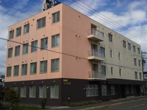 住宅街の施設外観  