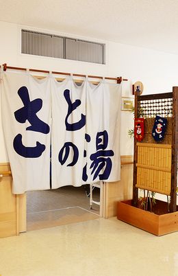 暖簾の入口