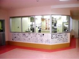 フロントデスクの風景