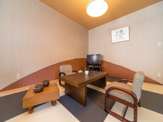 和室風の居心地の良い部屋