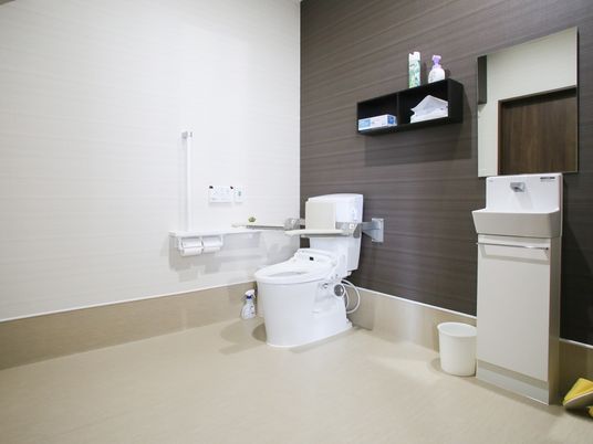 清潔なトイレ空間