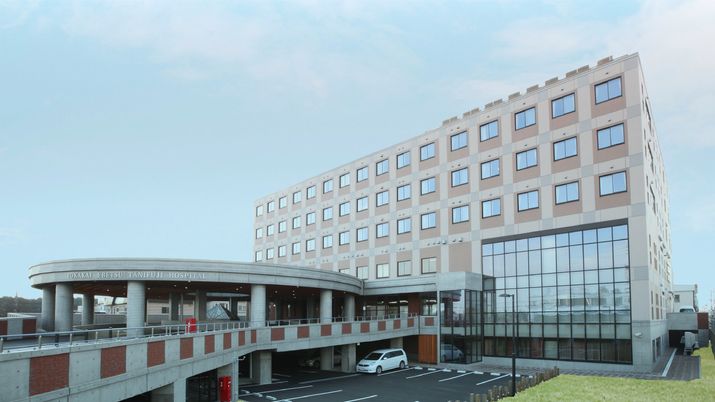 落ち着いた外観の建物