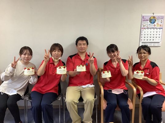 スタッフ集合の休憩室  