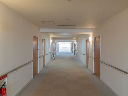 長い廊下