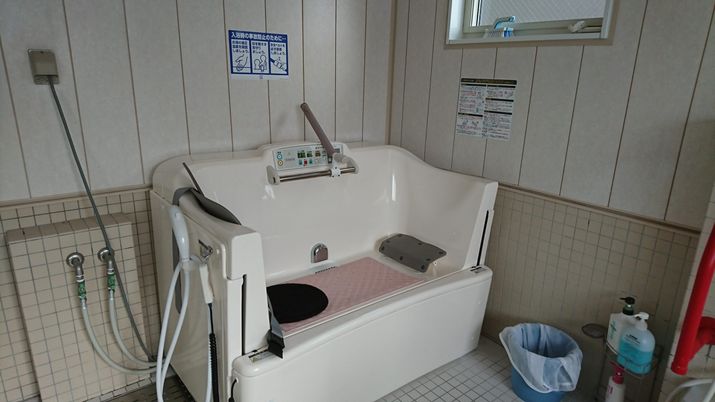 設備充実の浴室