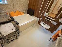 バリアフリー浴室設備