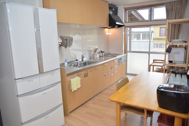 明るいキッチン