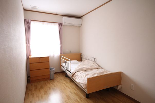 備品が整った居室