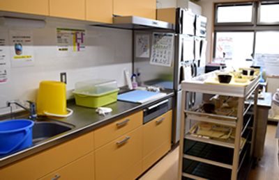 整ったキッチン設備