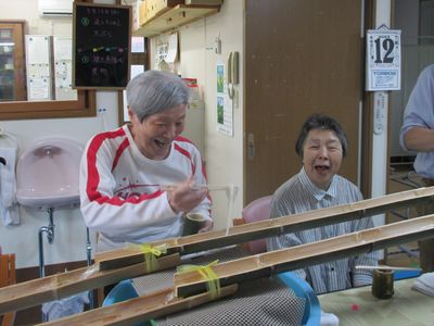 笑顔溢れる居室