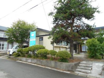 緑豊かな外観