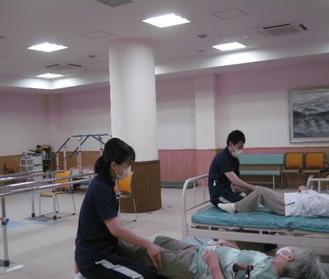 機能訓練が行われる部屋