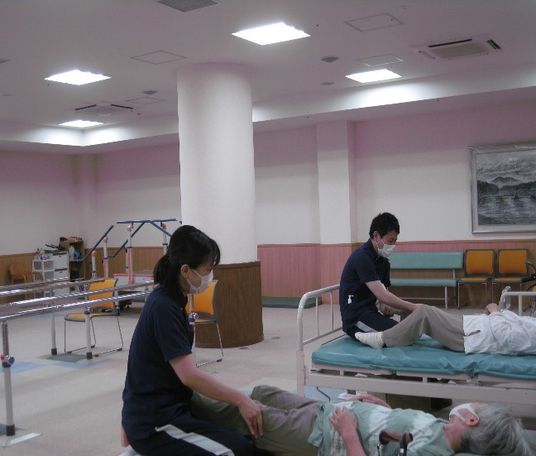 機能訓練が行われる部屋