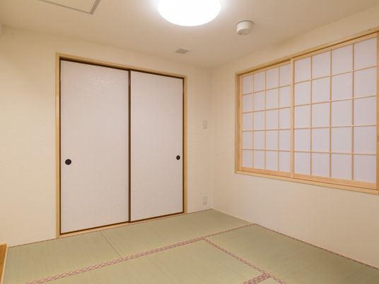 和室の清潔な居室
