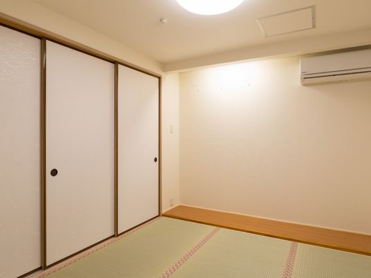 和風の洋室の一部