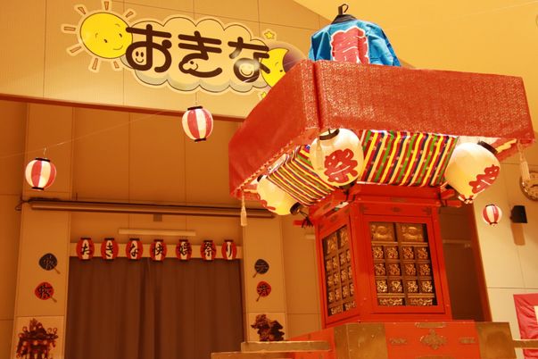 祭りのデコレーション