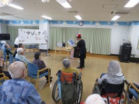 集会中の多目的室