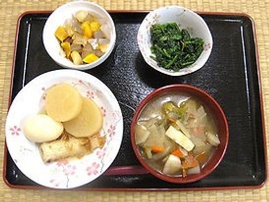 栄養豊富な食事例