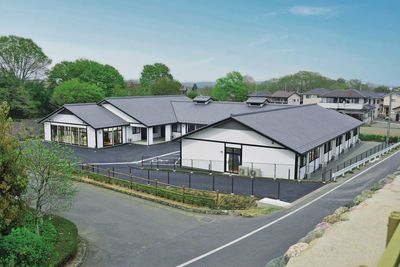 静かな場所にある建物