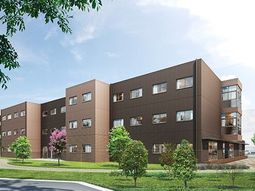新築そうな明るい建物