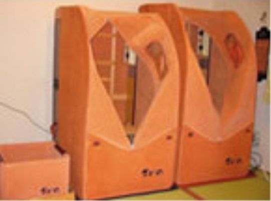 施設の写真 「ラポール伊勢崎」赤外線温浴器。特殊機械を用いて、お体の健康維持にお役立てください。