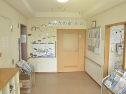 ゆったりとした廊下