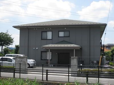 都市型施設の外観