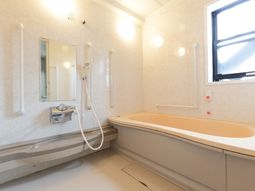 明るい清潔な浴室