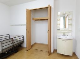居心地の良い居室の一角