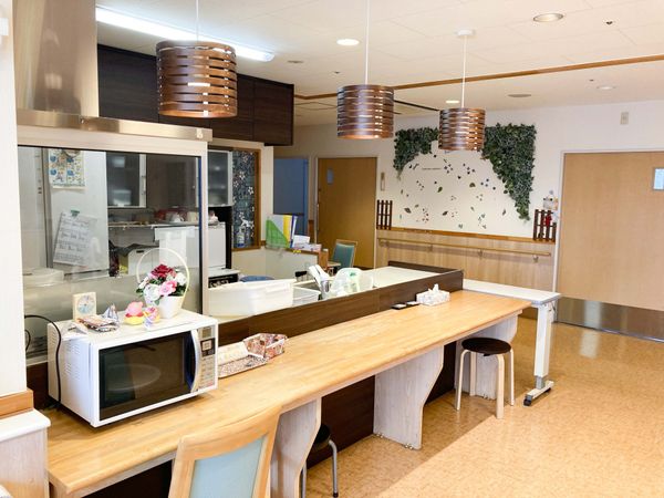 開放感あるキッチン