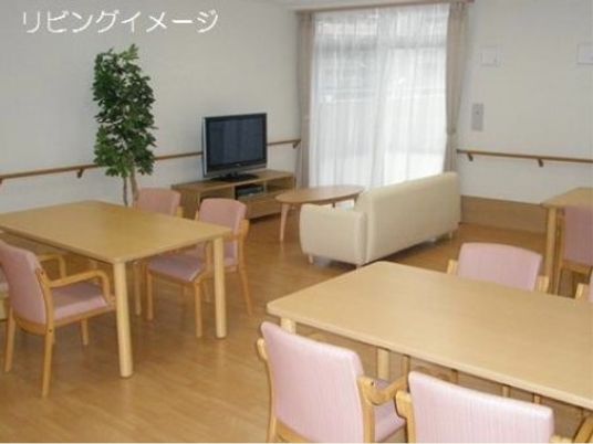 共有スペースの落ち着いた風景